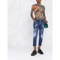 Dsquared2 distressed-style skinny jeans - Blue