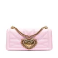 Dolce & Gabbana medium Devotion quilted shoulder bag - Pink