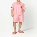 Dolce & Gabbana silk track shorts - Pink