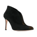 Gianvito Rossi Vamp 105mm suede ankle boots - Black