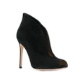 Gianvito Rossi Vamp 105mm suede ankle boots - Black