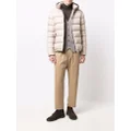 Herno padded quilted coat - Neutrals