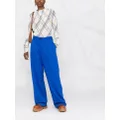 Marni high-waisted tailored trousers - Blue