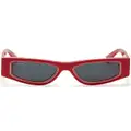 Off-White Andy rectangular-frame sunglasses - Grey