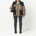 Burberry Vintage check padded jacket - Brown