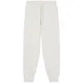 Burberry TB Monogram embroidered track pants - White