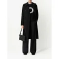 Burberry cashmere Kensington trench coat - Black