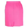Saint Laurent Pre-Owned 1980s high-waisted pencil skirt - Pink