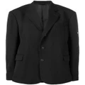Balenciaga washed button-front jacket - Black