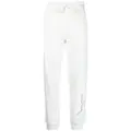 Karl Lagerfeld slim tapered-leg sweatpants - White