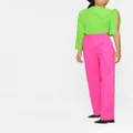 MSGM straight-leg wool trousers - Pink