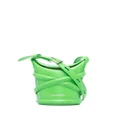 Alexander McQueen small Curve bucket bag - Green