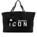 Dsquared2 logo-print tote bag - Black
