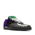 Nike x Virgil Abloh x Louis Vuitton Air Force 1 Low "Purple Dusk/Metallic Silver" sneakers - Black