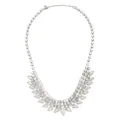 Jennifer Behr Audra crystal-embellished necklace - Silver