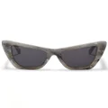 Off-White cat-eye tinted sunglasses - Grey