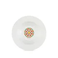 Dolce & Gabbana 2 piece fine porcelain soup plate set - Orange