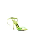 Gianvito Rossi Spice 95mm transparent-strap sandals - Green