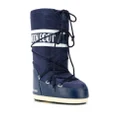 Moon Boot logo drawstring boots - Blue