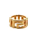 Versace Greca cut-out ring - Gold