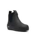 Bally Gadey flatform elastic-panel boots - Black