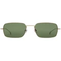Gucci Eyewear square-frame tinted sunglasses - Gold