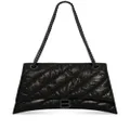 Balenciaga medium Crush chain-strap shoulder bag - Black