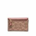 Coach monogram-patterned wallet - Brown