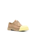 Camper two-tone lace-up loafers - Neutrals