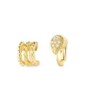 Boucheron 18kt yellow gold Serpent Bohéme diamond clip earrings