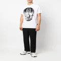 Philipp Plein SS skull print T-shirt - White
