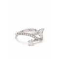 Loyal.e Paris 18kt recycled white gold Toi+Moi Toujours diamond ring - Silver