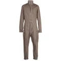 Rick Owens zip-up tapered jumpsuit - Grey