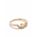 Loyal.e Paris 18kt recycled yellow gold Intrépide diamond pavé ring