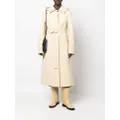 Jil Sander hooded cotton trench coat - Neutrals