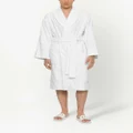 Dolce & Gabbana long sleeve bathrobe - White