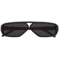 Saint Laurent tinted pilot-frame sunglasses - Black