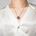 Alexander McQueen skull pendant necklace - Silver