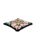 Dolce & Gabbana embroidered mixed-print cushion - Pink