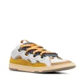 Lanvin Curb chunky lace-up sneakers - Yellow