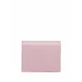 Prada logo-lettering compact wallet - Pink