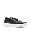 Love Moschino Red Heart chain-link sneakers - Black