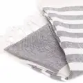 Brunello Cucinelli striped linen blanket - White