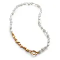 Monica Vinader Keshi pearl-detail necklace - Gold