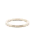 Le Gramme 3g brushed sterling silver ring