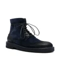 Marsèll lace-up suede boots - Blue
