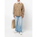MARANT button-down fitted coat - Neutrals