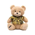 Versace Kids Barocco-print teddy bear - Brown