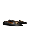 Tory Burch Eleanor leather loafers - Black
