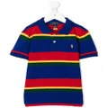 Ralph Lauren Kids striped polo shirt - Multicolour